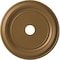 Ekena Millwork Traditional PVC Medallion (Canopies up to 13 1/2"), 22"OD x 3 1/2"ID x 1 1/2"P, Metallic Gold Rush CMP22TRCGH - alternate 1